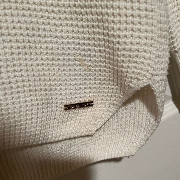 Cream Michael Kors cowl neck sweater - Picture 2 of 4